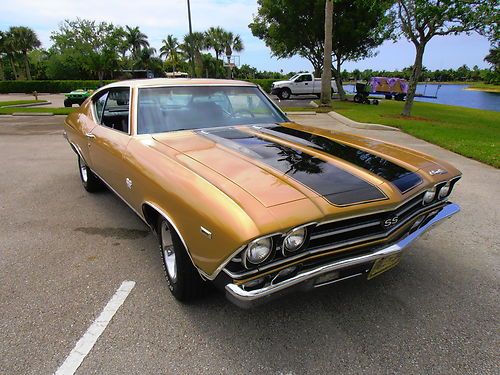 1969 chevy chevelle ss396 auto rust free florida car [no reserve]