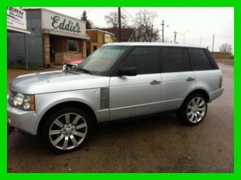 2007 land rover range rover supercharged 4.2l v8 32v automatic 4wd suv premium