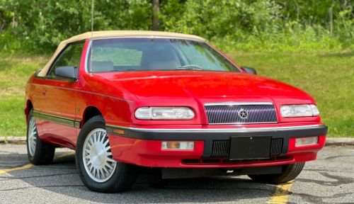 1993 chrysler lebaron no reserve 34k miles chrysler lebaron