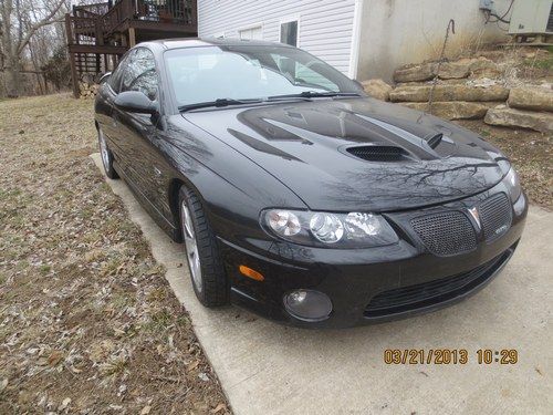 2006 pontiac gto base coupe 2-door 6.0l