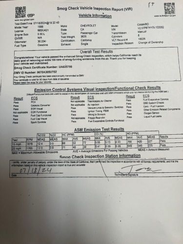 1986 Chevrolet Camaro, US $5,300.00, image 14