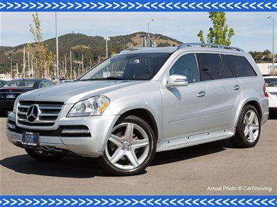 2011 gl550: certified pre-owned at mercedes-benz dealership, 2,700 mi, rear dvds