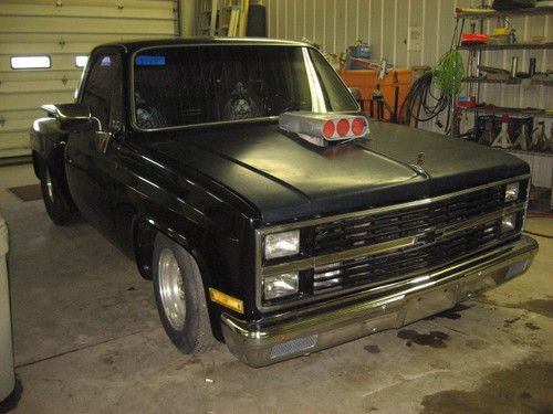 1984 chevrolet short box step side street &amp; strip truck