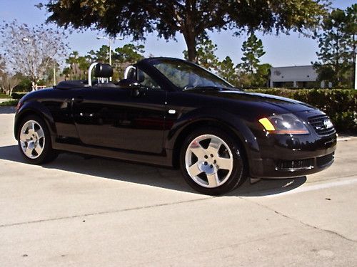 2001 audi tt quattro convertible 225 hp 1 ownrer