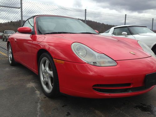 2001 porsche 911 carrera conv needs work