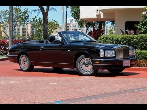 2000 rolls royce corniche only 8k! black showroom