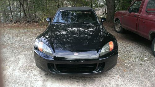 2005 honda s2000 black 2 door convertable