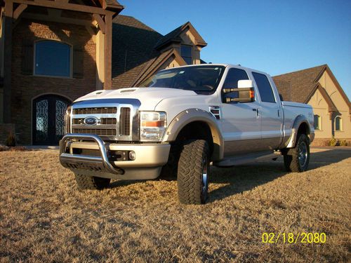 2008 ford f-250 super duty king ranch crew cab pickup 4-door 6.4l