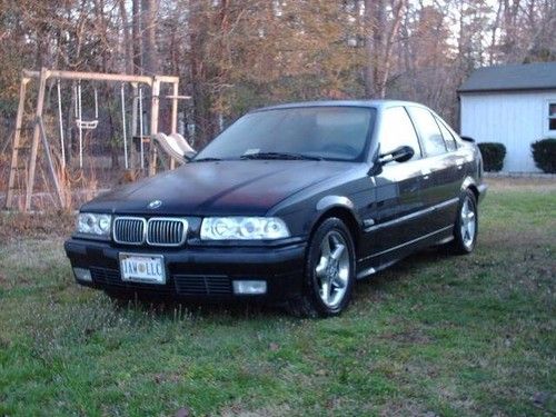 1995 bmw 325i black sedan 4-door