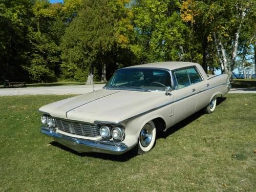 1963 imperial custom 4dr hardtop 413 v8 luxury mopar all original no reserve!