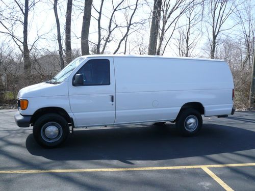 **2006 ford e-350 super duty xlt extended cargo power stroke diesel ***