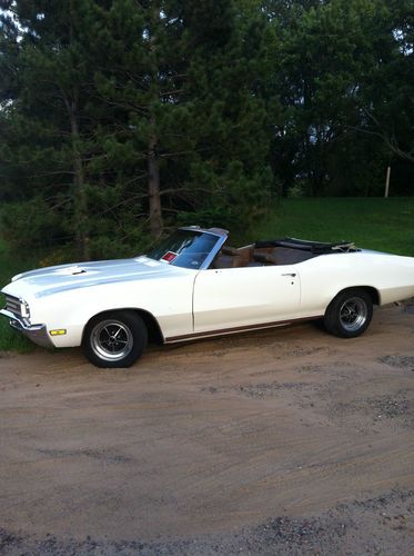 1971 buick grand sport convertable, musclecar, low miles new paint