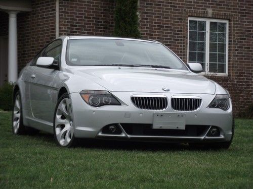 2005 bmw 645ci coupe sport low miles clean carfax
