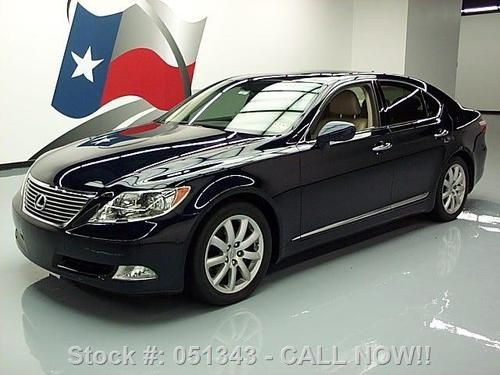 2007 lexus ls460 comfort sunroof nav rear cam only 61k texas direct auto