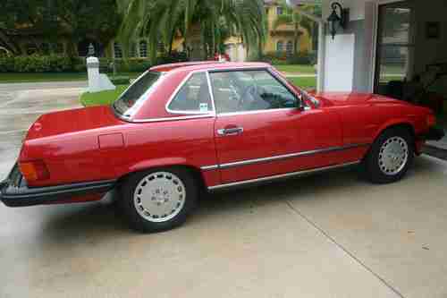 1989 Mercedes Benz 560 SL, image 2