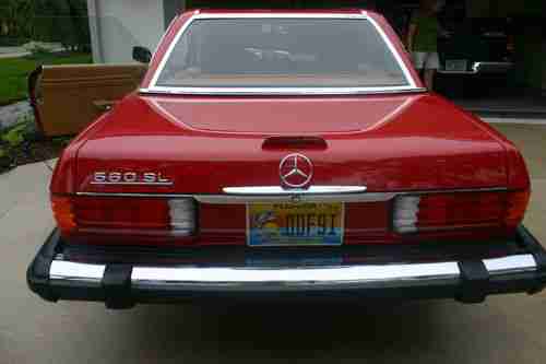 1989 Mercedes Benz 560 SL, image 4