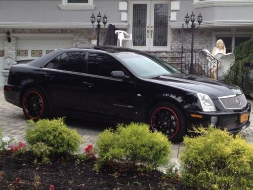 Cadillac sts-v beautiful black fast**