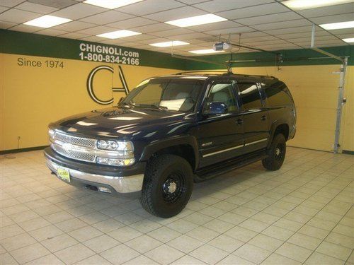 2001 chevrolet suburban 2500 lt 4wd autoride dvd moonroof