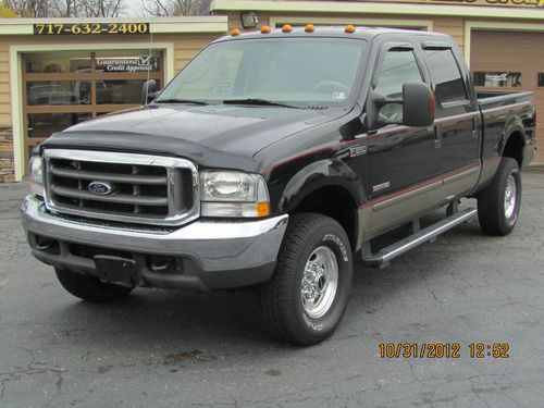 2004 ford f-350 super duty lariat crew cab pickup 4-door 6.0l