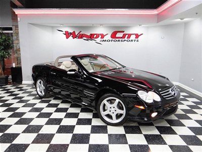 2003 mercedes benz sl500 roadster-amg sport pkg-keyless go-74k-ac seats-gorgeous