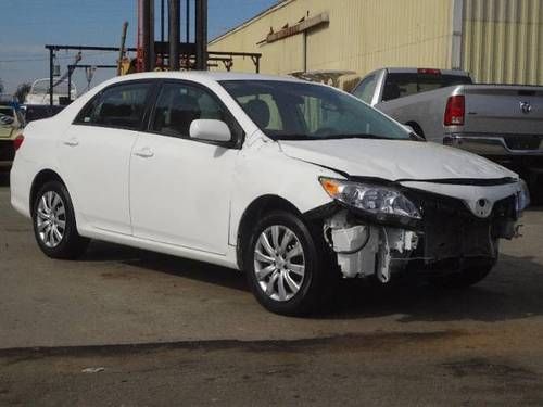 2012 toyota corolla le damaged salvage economical low miles l@@k export welcome!