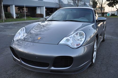 2002 porsche 996 twin turbo tip-s i-pod sat radio xenon low miles clean carfax