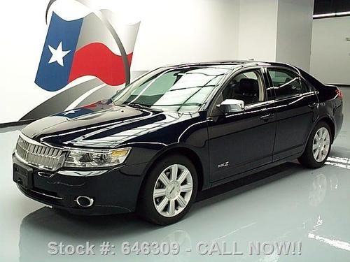 2008 lincoln mkz 3.5l v6 climate leather sunroof 79k mi texas direct auto