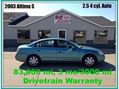 2.5l 4cyl, super clean, auto, green, 3 mo/3000 mile drivetrain warranty