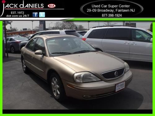 2001 mercury sable  ls low reserve 201-376-8510