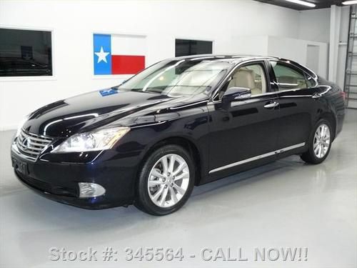 2010 lexus es350 sunroof climate seats xenons only 18k texas direct auto