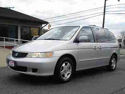 NO RESERVE 2001 HONDA ODYSSEY EX 3.5L V6 7-PASS POWER SLIDERS ONE OWNER NICE!, image 2