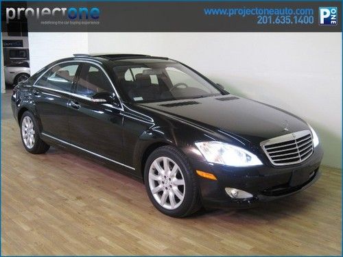 2007 mercedes s550 4matic 54k miles black nav pano roof