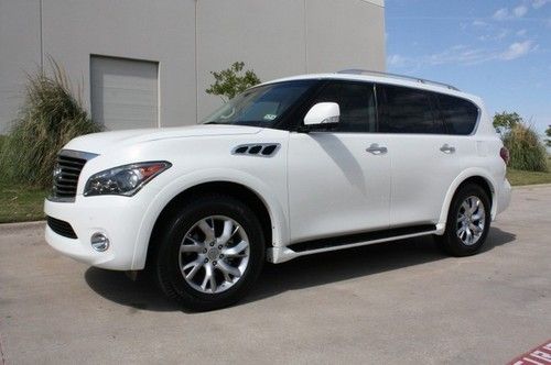 2011 infiniti qx56, rear dvd, nav, 1 owner, carfax cert, serviced, spotless!!!