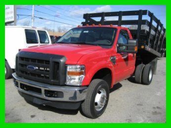 08 ford  f350 4wd 4x4 rack body dump