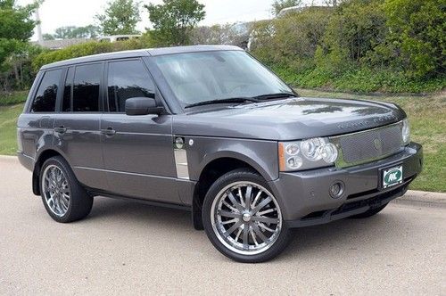 2006 land rover range rover supercharged strut chrome giovanna wheels