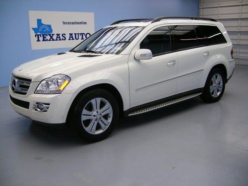 We finance!!!  2008 mercedes-benz gl450 4matic roof nav rcam 3rd row xenon 1 own