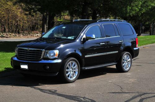2007 chrysler aspen limited 4x4 5.7 hemi motor brilliant black nice ***look***