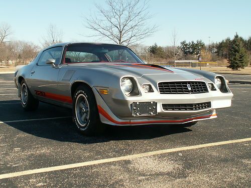 79 camaro z28,   8129 actual miles, untouched survivor car! barn find!