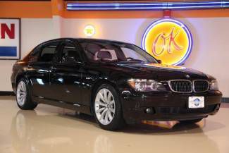 2008 bmw 750li 7 series sedan 1 owner tx cpo warranty navigation sunroof  4 door