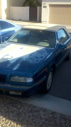 1995 chrysler lebaron gtc convertible, 36k miles, runs great