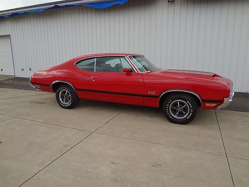 1972 oldsmobile 442 32,000 miles 455 automatic w-30 hood