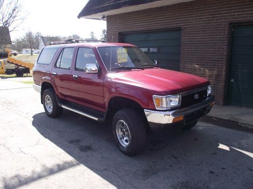 1995 toyota 4runner sr5 v6 automatic nice no reserve!!!!!