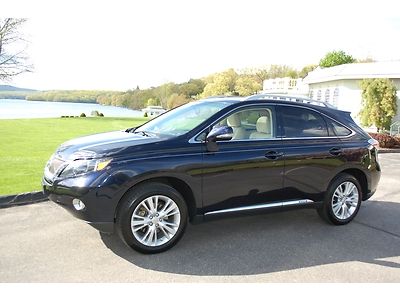 2010 lexus rx 450h awd 4x4 navigation premium comfort xenon stunning condition