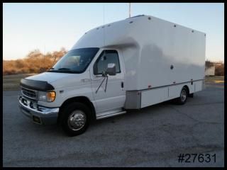 E350 7.3 powerstroke diesel 16' unicell unique body van body inverter we finance