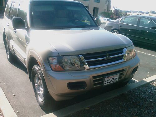 2002 mitsubishi montero xls sport utility 4-door 3.5l - excellent condition!!!