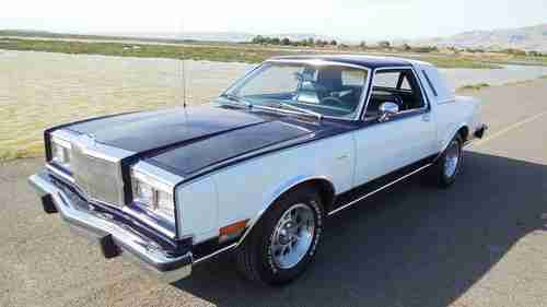 1980 Chrysler LeBaron Medallion Coupe 2-Door 5.2L, image 2