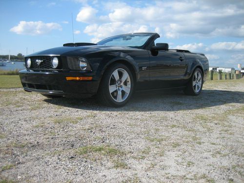 2007 ford mustang gt convertible 2-door 4.6l