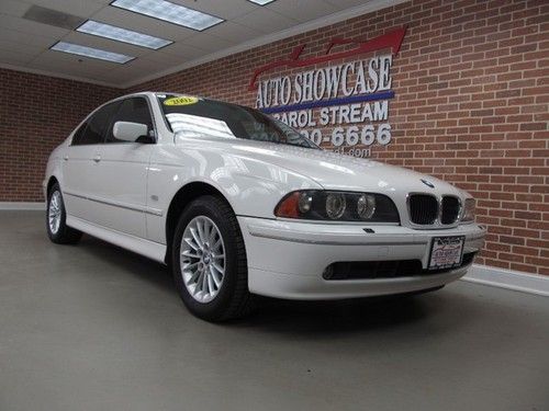 2002 bmw 540i automatic alpine white super clean