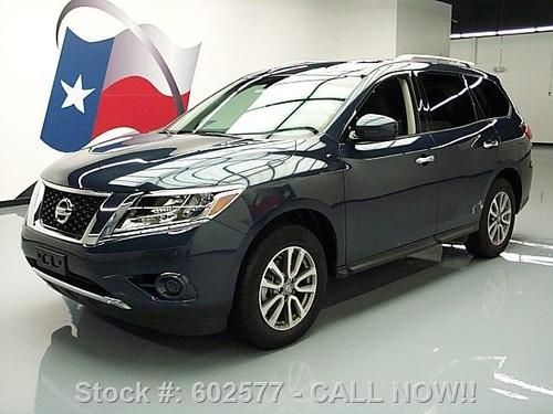 2013 nissan pathfinder sv 7-pass rear cam third row 10k texas direct auto