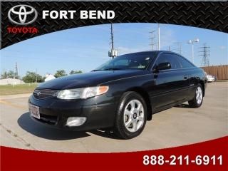 2001 toyota camry solara 2dr coupe sle v6 abs auto alloy wheels leather